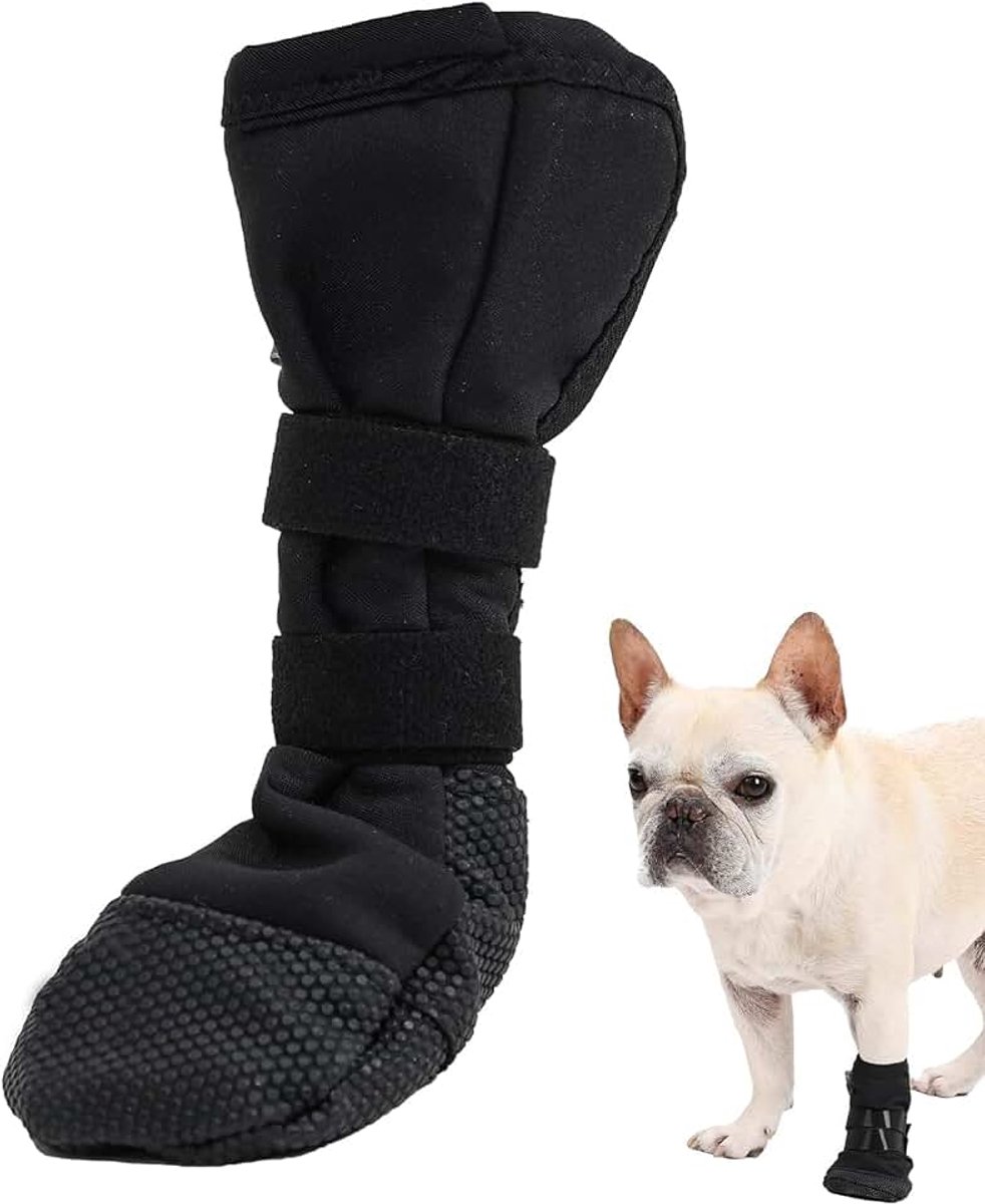 Hondenlaarzen voor wonden – Antislip en ademende pootbeschermers voor honden, beschermende pootkussens voor sneeuw, warmte en herstel (XL)