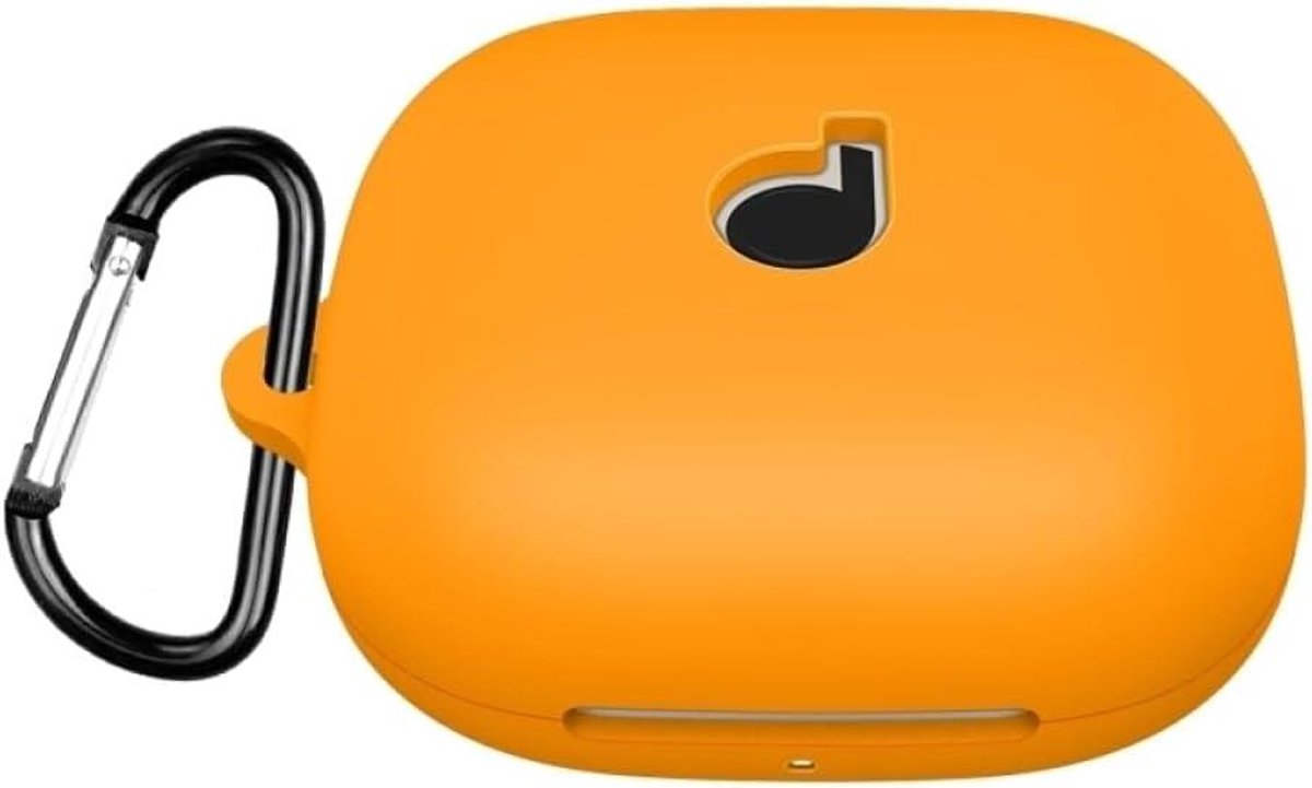 Hoesje voor oordopjes - Beschermhoes - Oordopjes Beschermen - Schok- en stofbestendig - null - Oranje