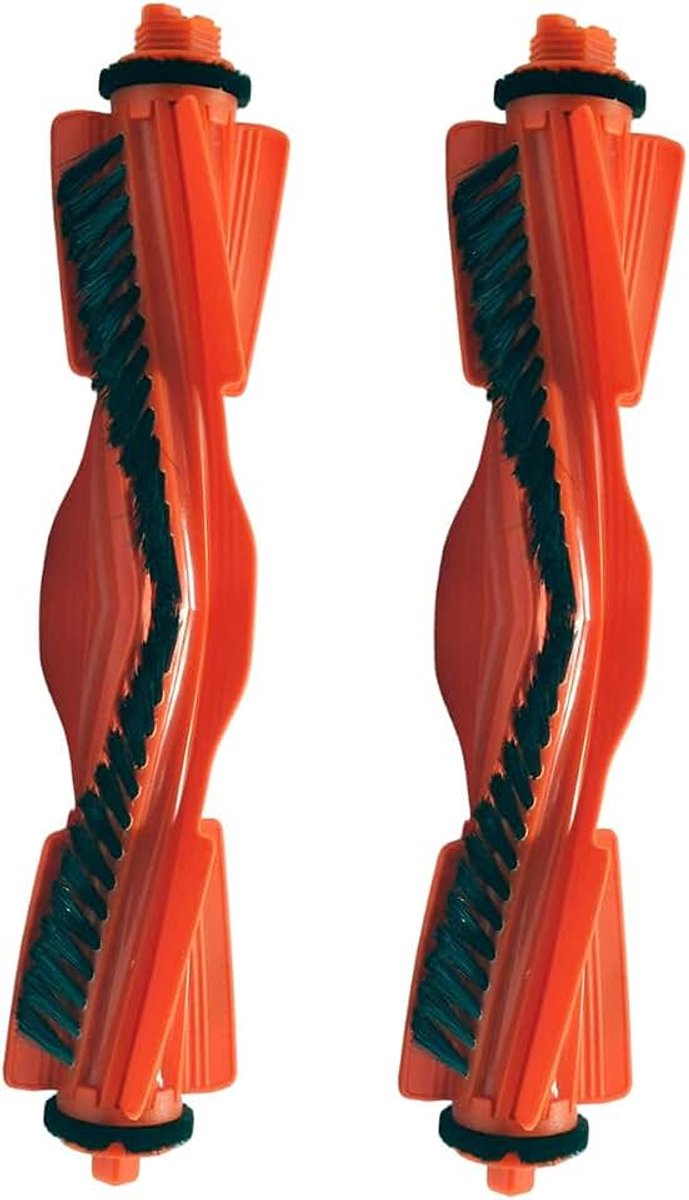 2 stuks vervangende rolborstels, compatibel met H40/S40/S40C robotstofzuigers, hoofdborstels, accessoire set voor rolborstels