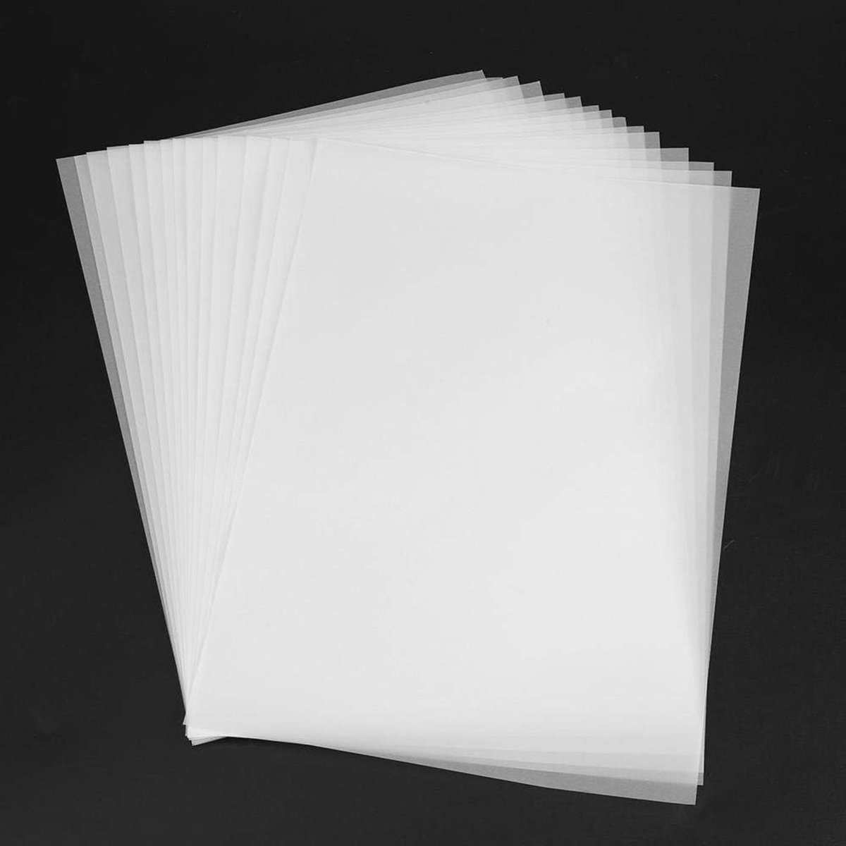 Calqueerpapier A4, 100 Vellen Transparant Overtrekpapier, 90 g/m² Glad Tekenpapier voor Kalligrafie, Schetsen en Kunstprojecten, Geschikt voor Studenten, Kunstenaars en Hobbyisten