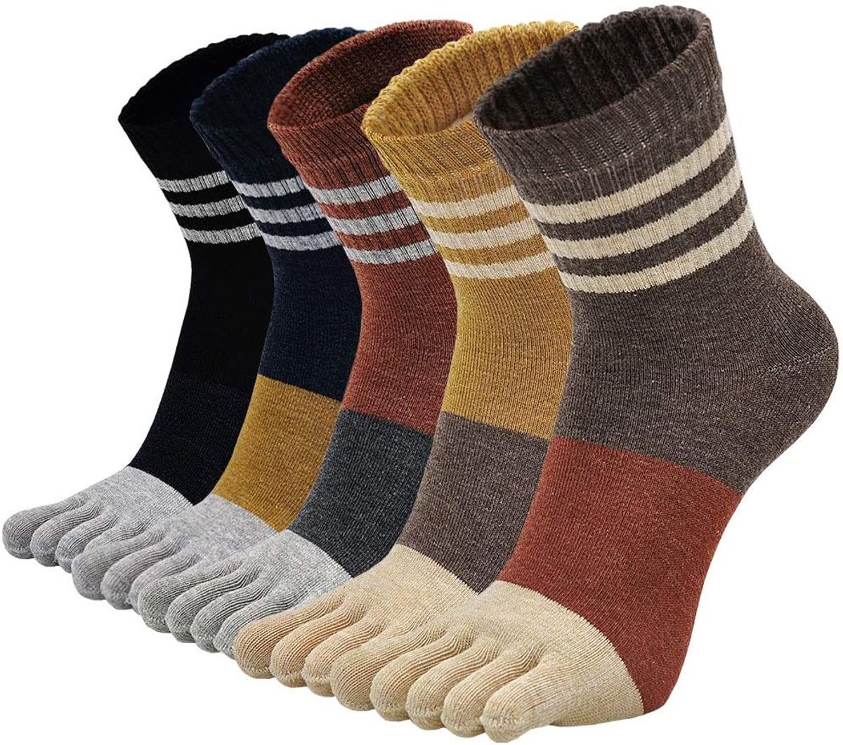Sokken Dames Fantasie Kleuren Leuke Sokken, Vrolijke Gekleurde Sokken Dames Kerst Sokken met Dieren Motief, 5 paar