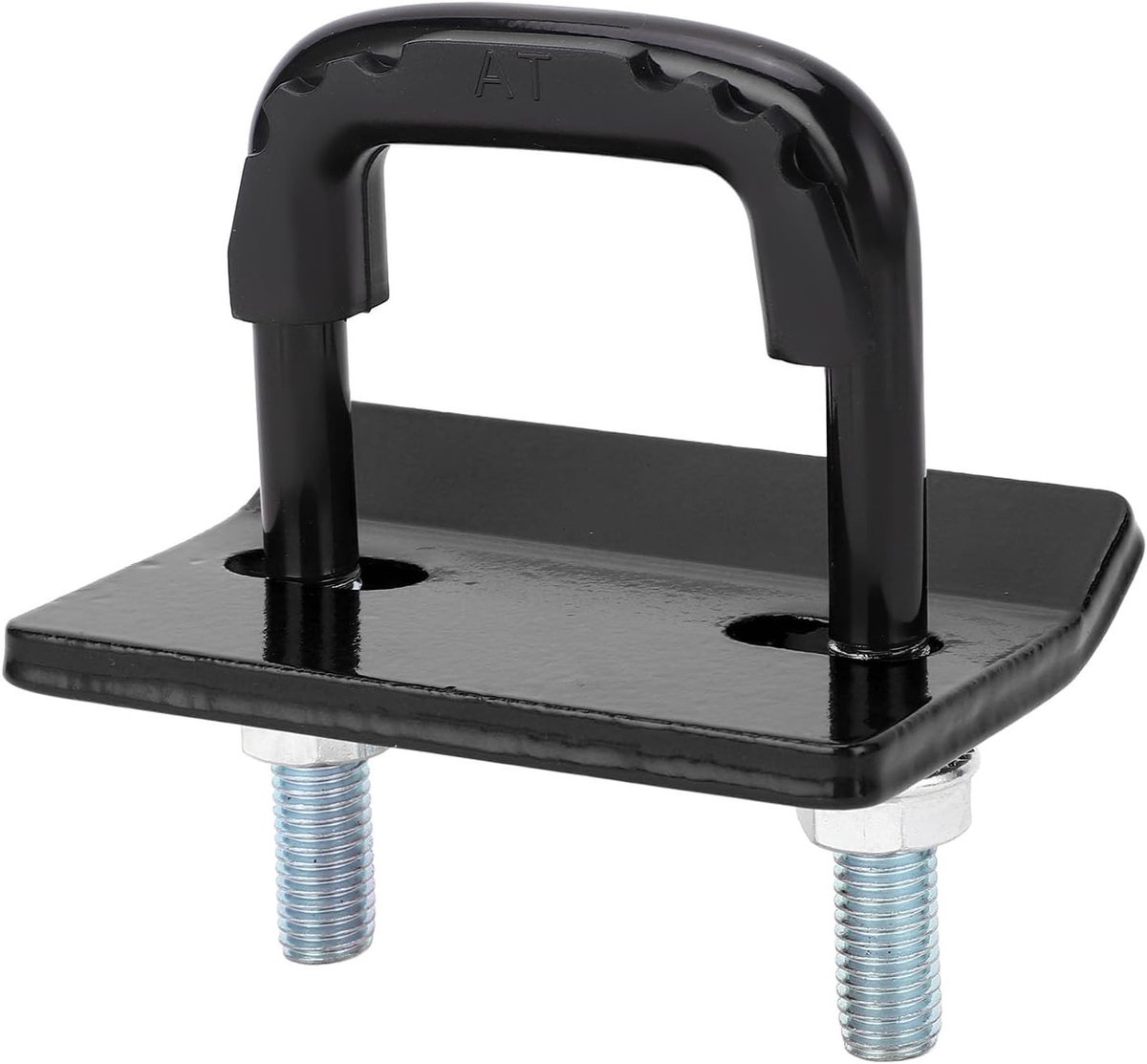 Zware stabilisator voor aanhangwagenkoppelingen - Anti-ratelklem van koolstofstaal voor 1,25 en 2 inch koppelingen, zwart en duurzaam