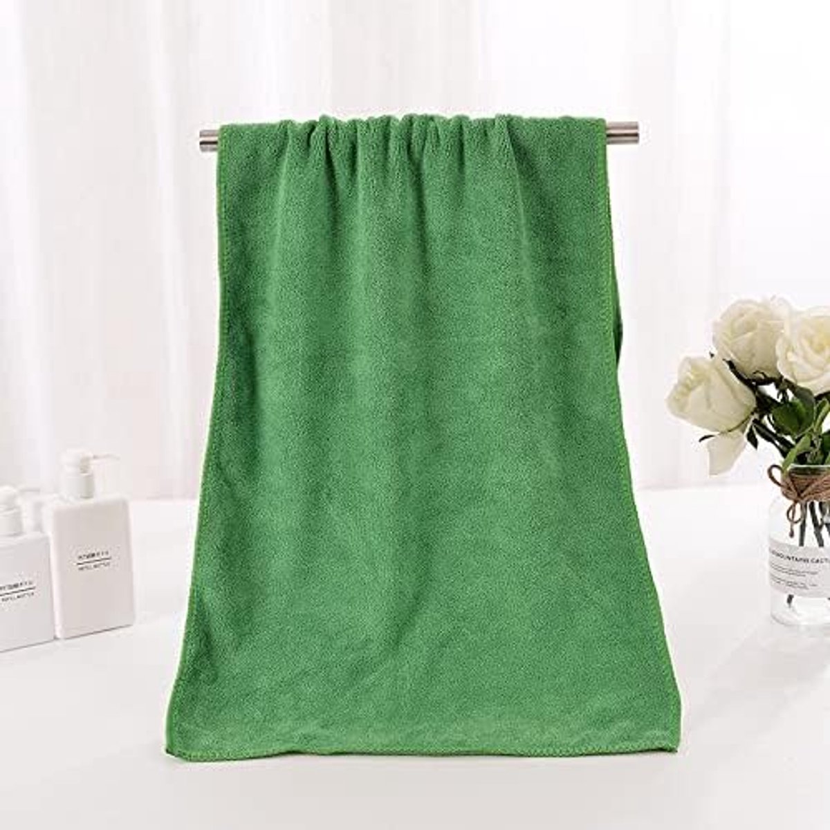 Super Absorberend Bad Towe Yoga Mat Handdoek Zachte Ademend Strandhanddoek voor Gym, Zwemmen, Sport, Reizen, Yoga