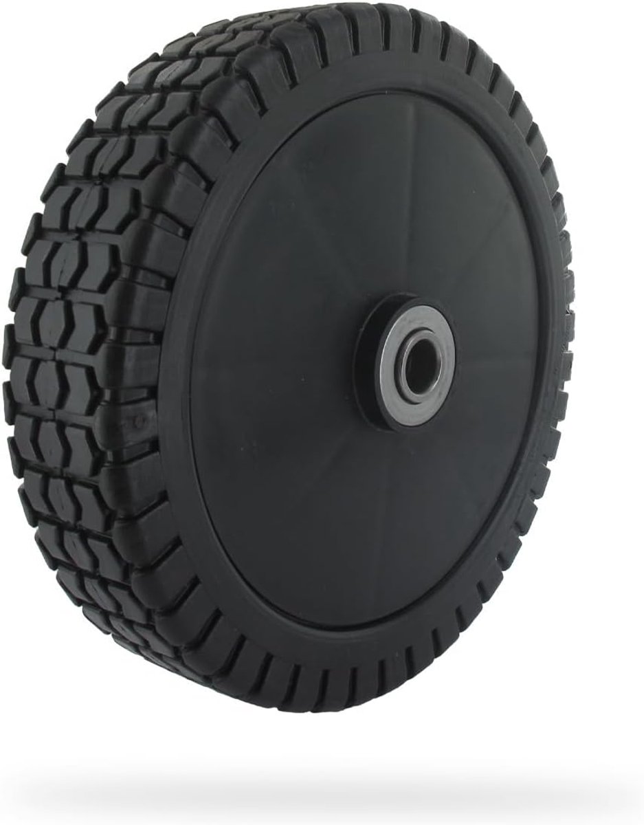 - Compleet wiel + wieldop voor Honda grasmaaier - Tractiewiel met kogellagers voor vervanging origineel Honda wiel - diameter 180 mm/boring 12,75 mm