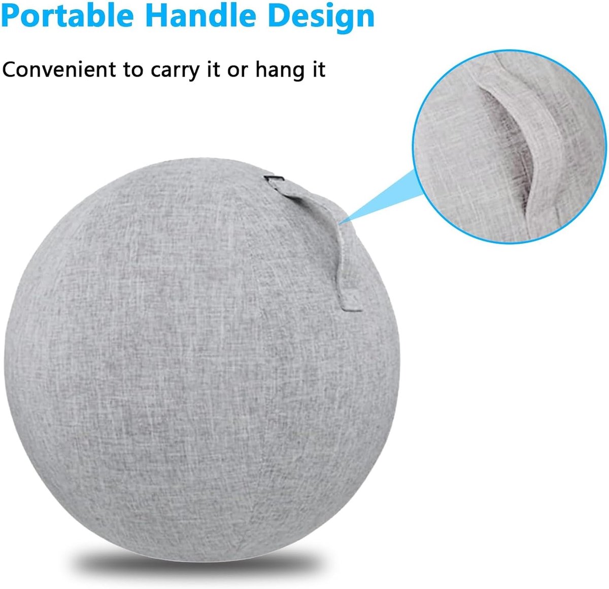 zalati Yoga Bal Cover 21.6 inch Oefening Bal Protector Balans Bal Bescherming Zitten Bal Stoel Case Voor Yoga Schone Zorg Levert