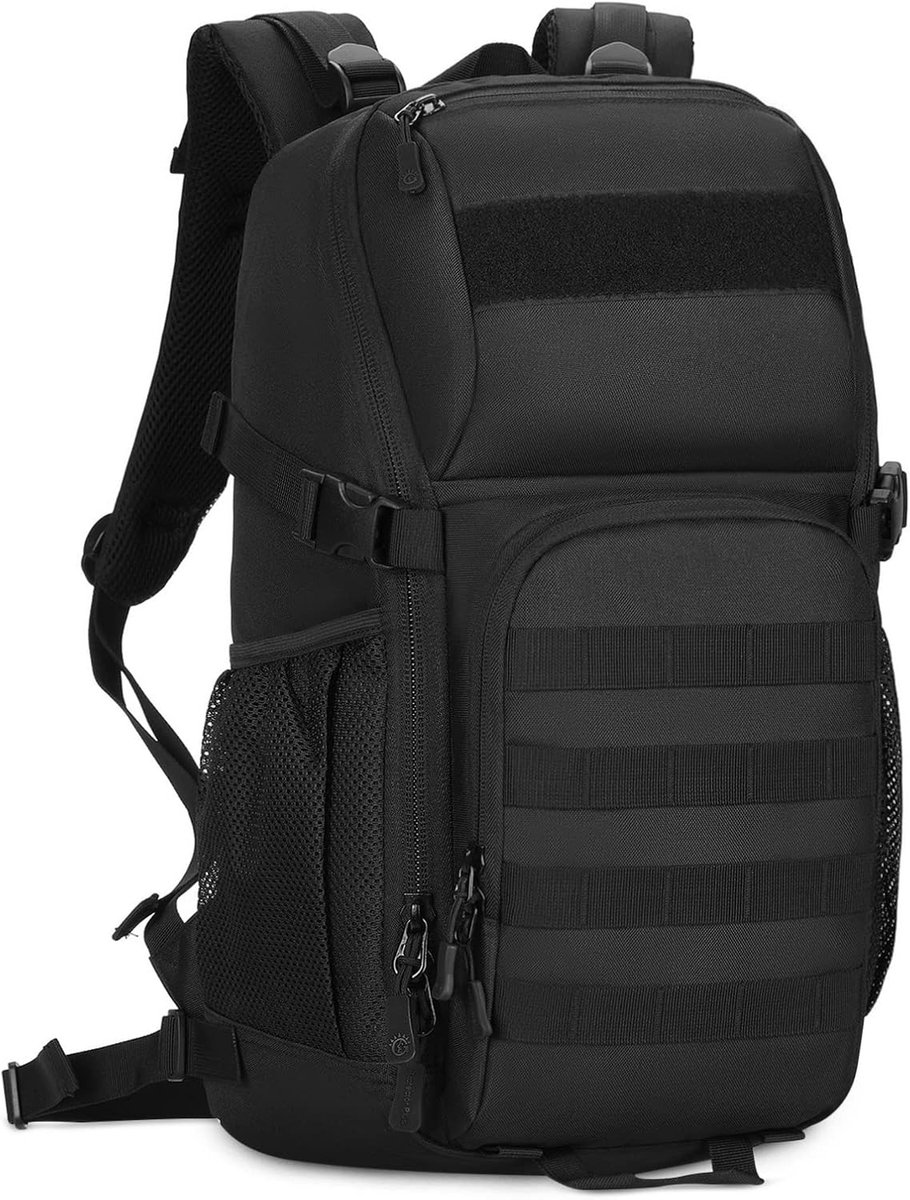 Tactische rugzak, militaire dagrugzak, waterdicht, Molle reisrugzak, legerrugzak, wandelrugzak, trekkingrugzak, visrugzak voor heren en dames, sport, fietsen, outdoor, camping
