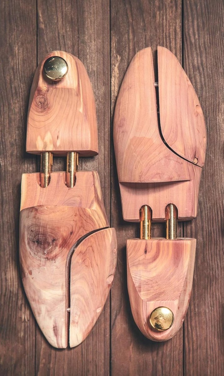 Handgemaakte 100% Cederhouten Schoenspanners, Aromatisch Verfrissende Vochtabsorberend, Hout Uit de V.S., Voor Mannenschoenen en Vrouwenschoenen, Alle Maten