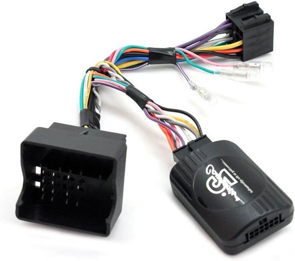 Stuurwiel Interface - Audio Bediening - Auto Audio - Originele Knoppen Behoud - 6 cm - Zwart