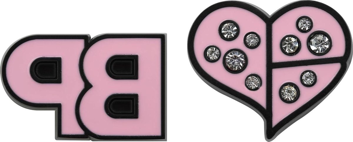 Decoratieve Pinnen - Notebook Accessoires - Persoonlijke Stijl - Uniek Design - 4.4 x 1 cm - Zwart