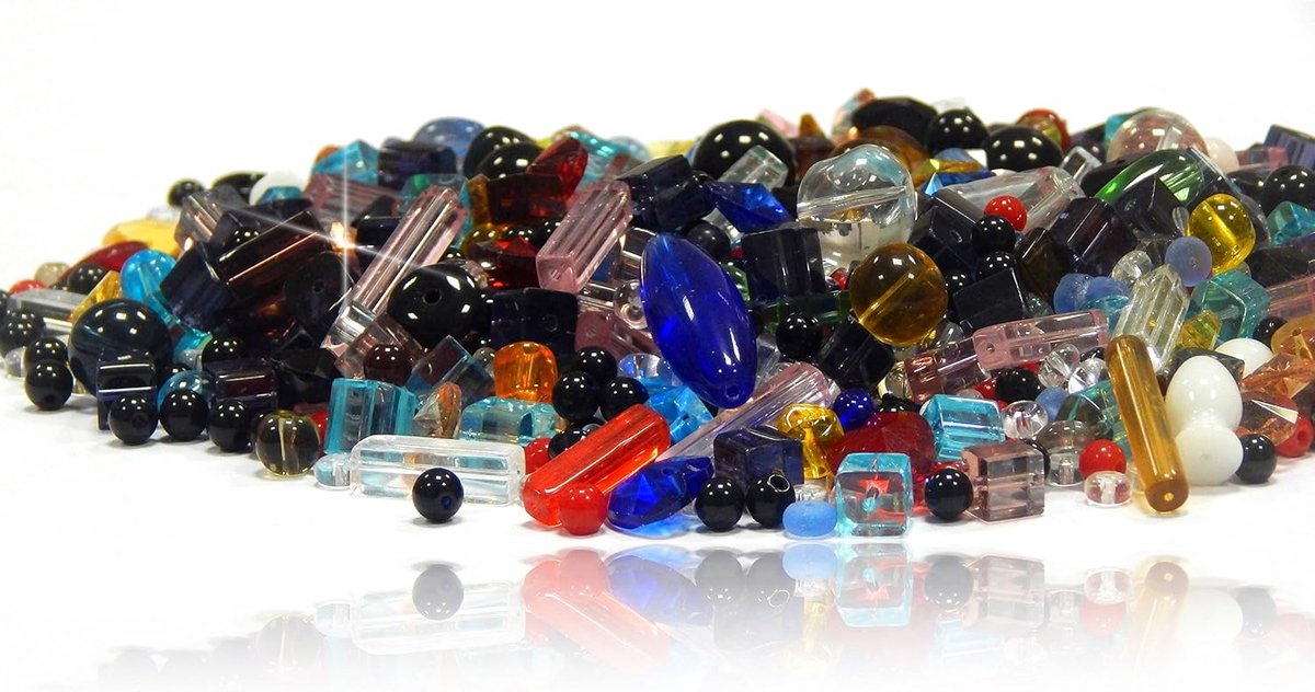 Kralen kristal mix rond kubus ovaal kristal voor sieraden knutselen V1