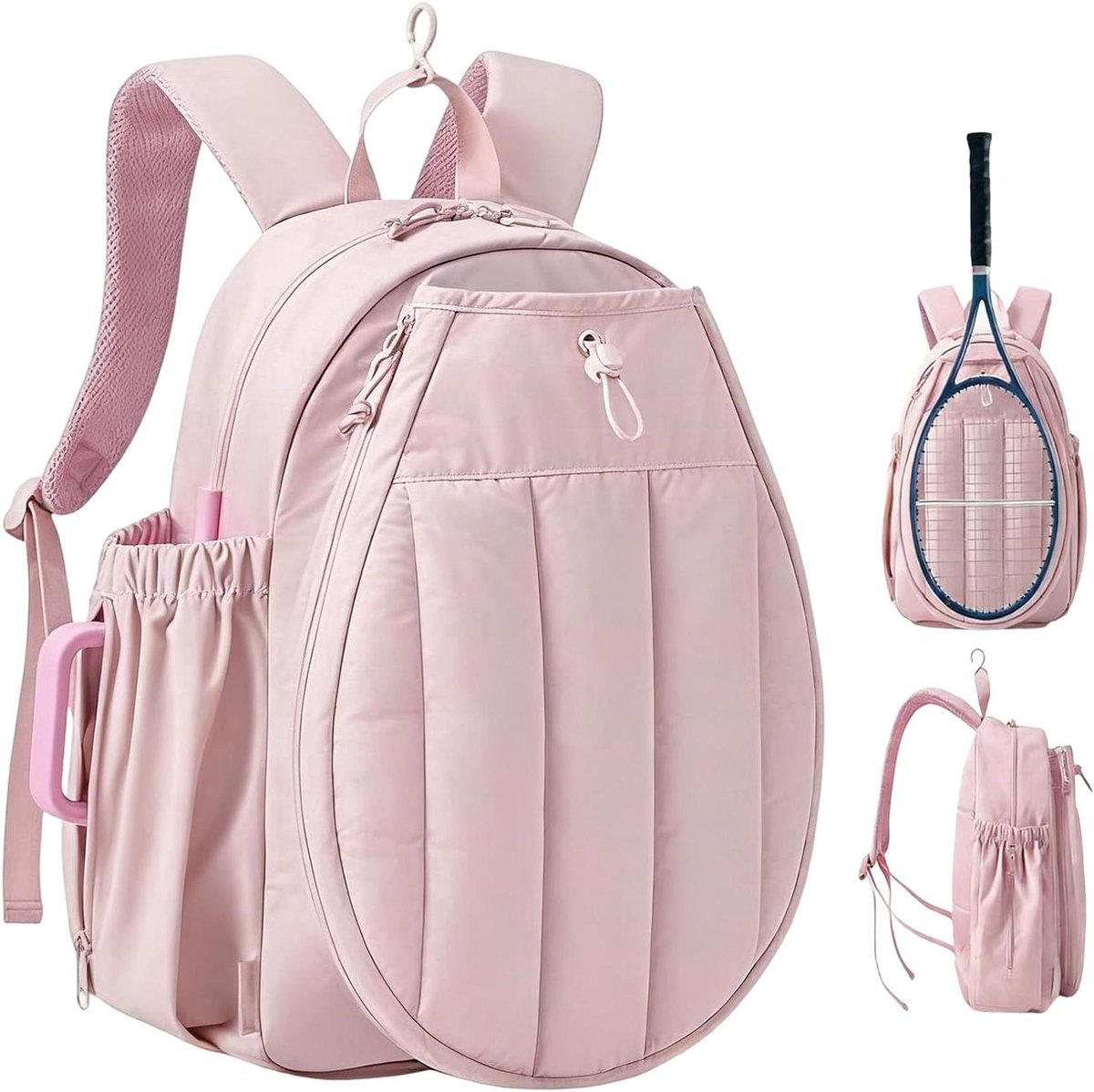 Sporttas - Sportrugzak - Sport en Reizen - Geïsoleerd Drankvak - 45 x 31.8 cm - Roze