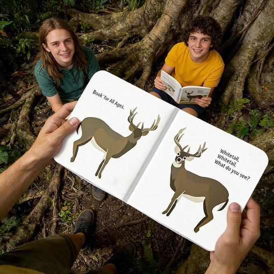 Educatief Outdoor Boek - Gids voor Natuur - Leren over Wildlife - Interactieve Pagina's - 15x15cm - Meerkleurig — afbeelding 4