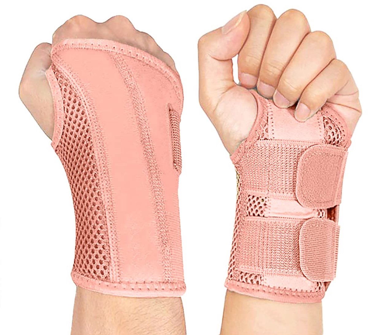 Polsbandages, Mannen En Vrouwen Carpal Tunnel Splint, Adjustable Wrist, Rechter en Linkerhanden, Voor Carpaal Tunnel Syndroom, Tendinitis, Artritis en Verstuikingen, Polssteun Voor Training