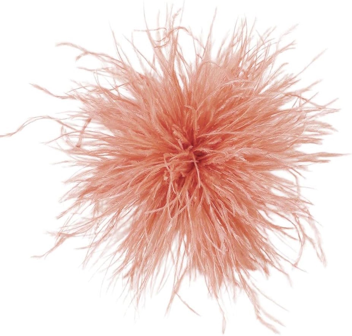 struisvogelveren broche bruids broche bruiloft kerstfeest corsage hoed accessoires voor vrouwen bruiloft feest dans banket jurk kleding accessoires