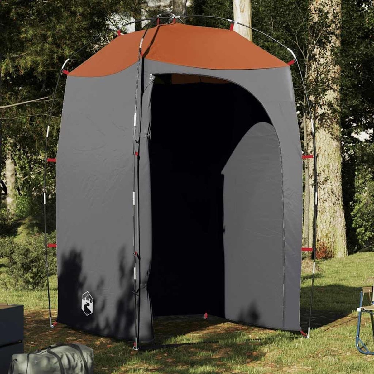 Douchetent - Privacy tent - Outdoor kamperen - Waterdicht en winddicht - 140x140x213 cm - Grijs