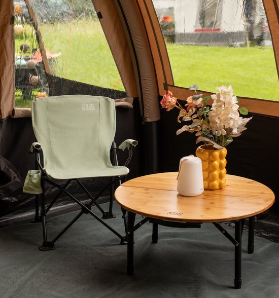 Redwood - Campingtafel - Bambusa Rondo Tafel van Merkloos — afbeelding 2