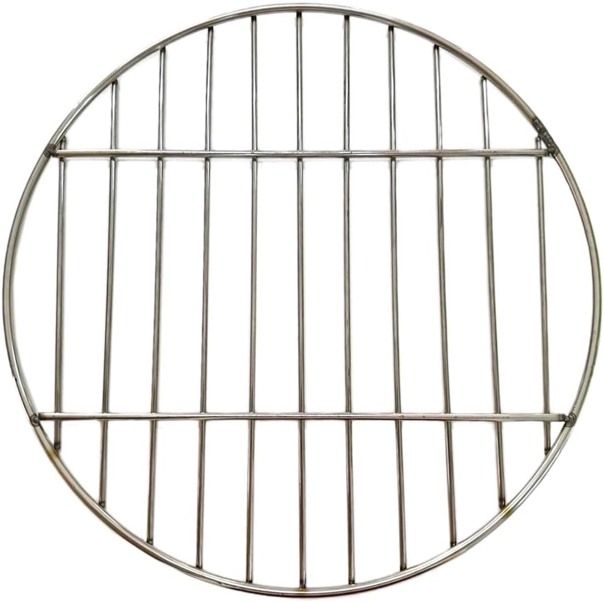 rond, Ø 38 cm, 11 bar Afstand 3cm roestvrij staal, grillrooster, BBQ, accessoires voor rooster, grillrooster, BBQ, gemakkelijk te reinigen
