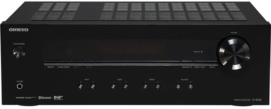 ONKYO TX-8220 Stereo 2.1 Receiver- 2x 80W, Speaker A/B, DAB+, Bluetooth Zwart — afbeelding 2