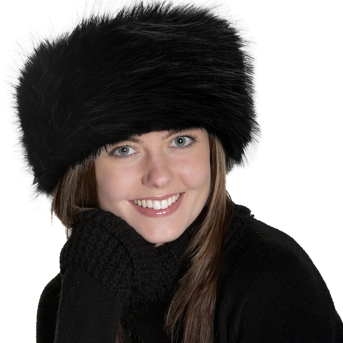 Hoofdband van imitatiebont, dames, winter, oorwarmer, oorbeschermer, klassieke hoofdband, warm, skiën, pet, pluizige oorwarmer, voor winter, reizen