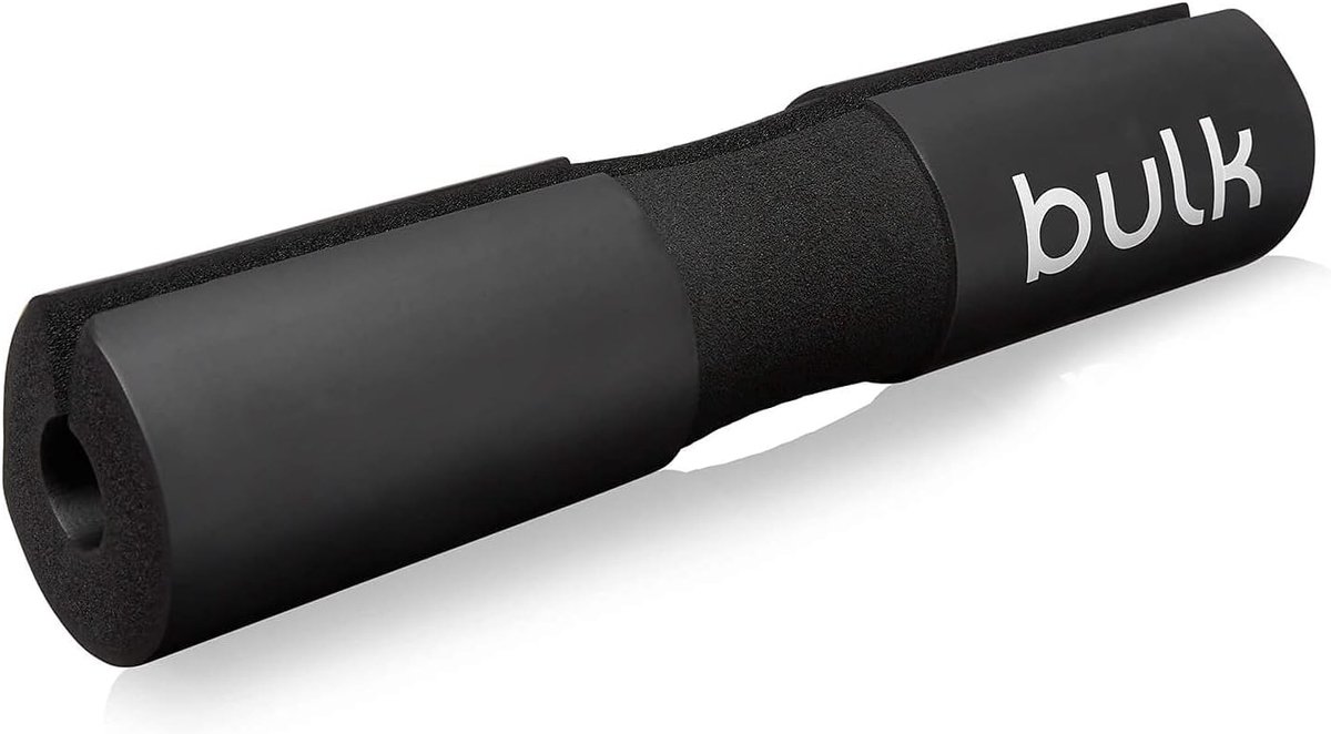 SnelShoppen - Bulk Barbell Squat Pad - Nek en Schouder Beschermpad voor Gewichtheffen - Zwart - Dichte Schuimconstructie - Ideaal voor Intensieve Squa