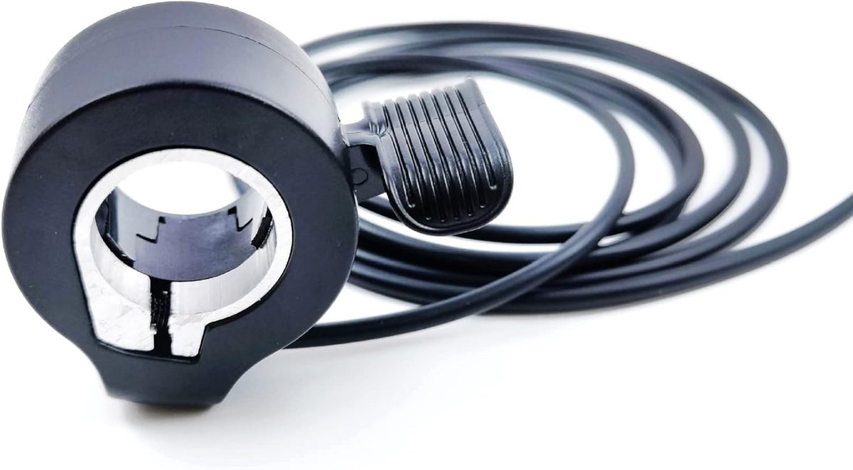 SnelShoppen - Young Wolf Universele Elektrische Scooter Duim Gas Accelerator Vervanging ABS Controle Geschikt voor E-Bike 22mm Handvat