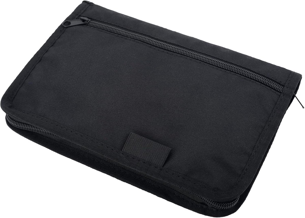 SnelShoppen - Auto Folder Document Folder A5 - Car Glove Box Organiser met Meerdere Compartimenten, 24 x 17.5 cm, Draagbare Document Tas voor Auto Acc