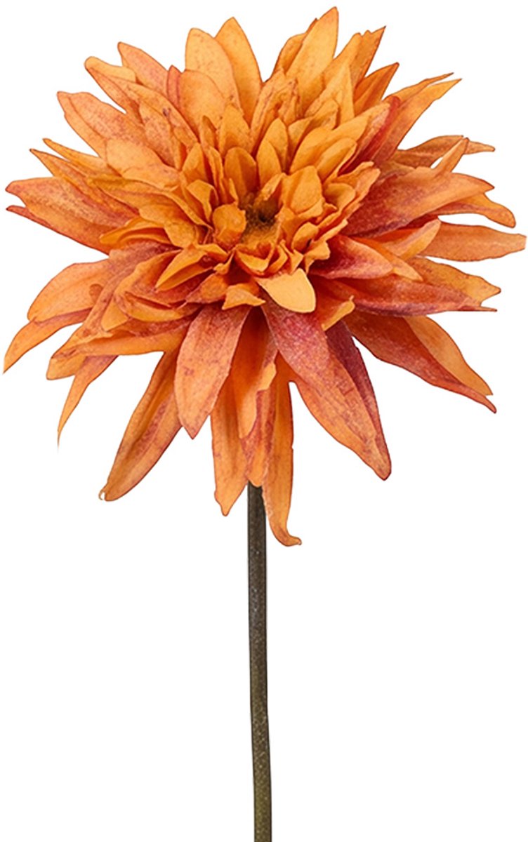 Clayre & Eef Kunstbloem Oranje Kunststof