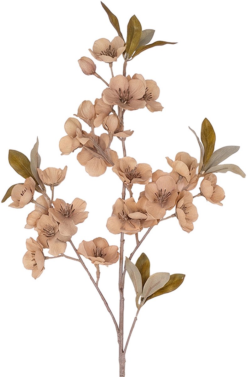 Clayre & Eef Kunstbloem Beige Kunststof