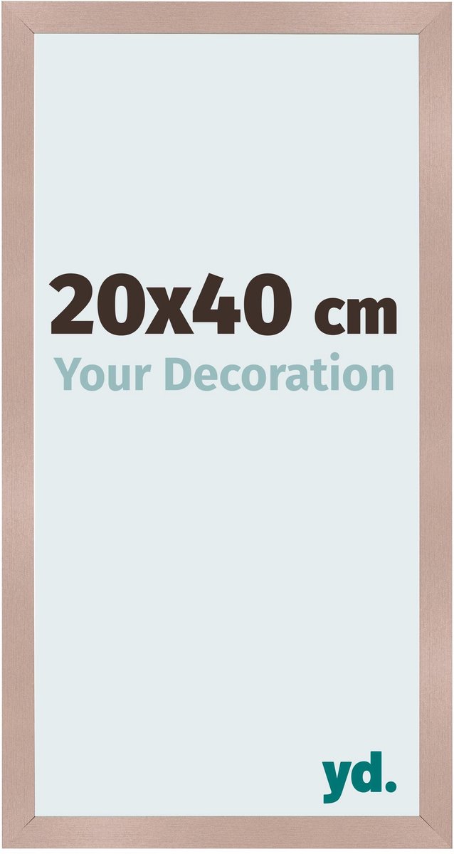 Your Decoration - Fotolijst 20x40 cm - MDF - Oudroze - Bologna