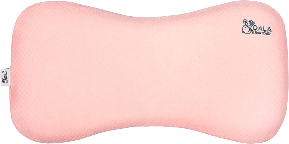 SnelShoppen - Baby Kussen Plagiocephaly 0-36 maanden - Verwijderbare Hoes - 2 Kussens - Geheugenfoam - Ideale Hoofd- en Rughouding - Kinderen Bed