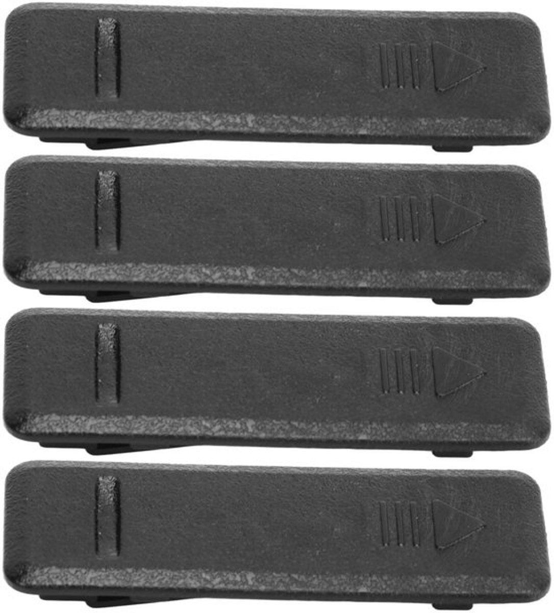4 Stuks Autodak Rail Clip Rack Molding Cover Top Rail Rack Molding Clip Cover Voor I20 I30