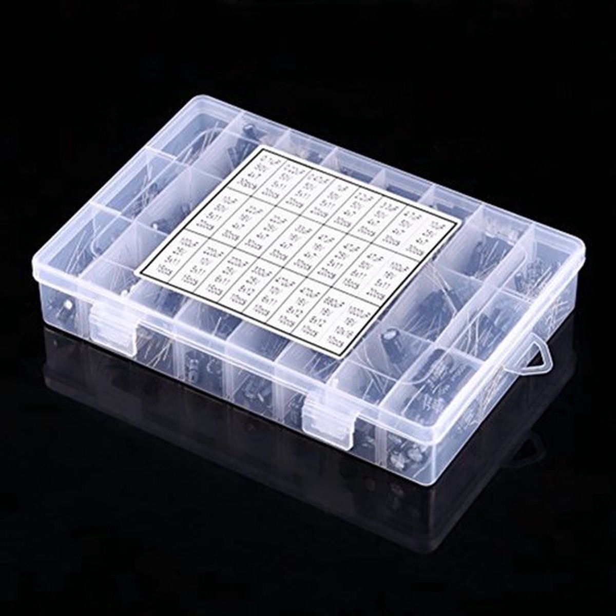 Set 540 Stuks - Elektrolytische Condensatoren - 10 V-50 V - 0,1uF-1000uF - Aluminium Assortiment