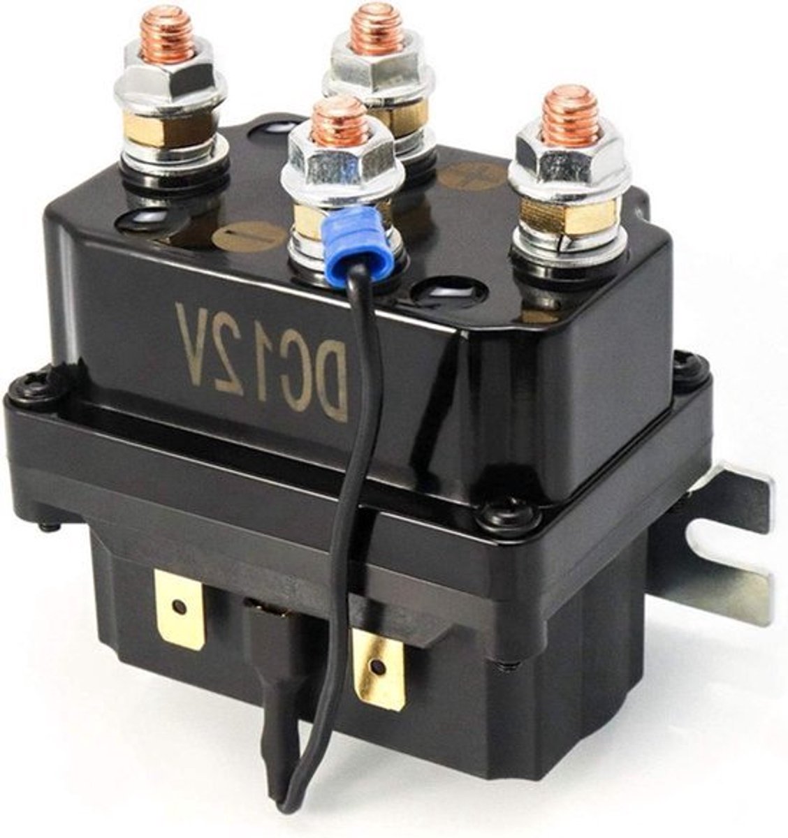12V 250A Winch Relais Magnetische Schakelaar voor AUT UTV 3000-5000lbs Lier met trekkracht.