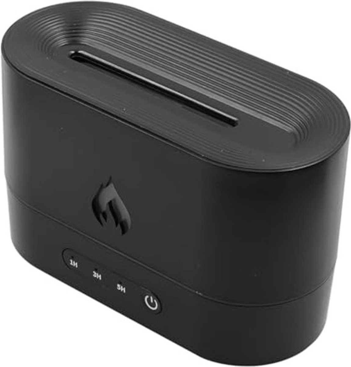 Flame Air Aroma Diffuser Luchtbevochtiger Geurverspreider Luchtbevochtiger met 3D Vlam Nachtlampje 250 ml voor Slaapkamer Thuis en Kantoor