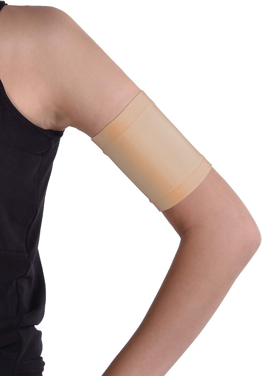 SnelShoppen - Dia-Band voor Glucose Sensoren - Super Dun en Zacht Herbruikbare Band - XS (23-27cm) - Ideaal voor Onder Kleding, Slaap en Sport