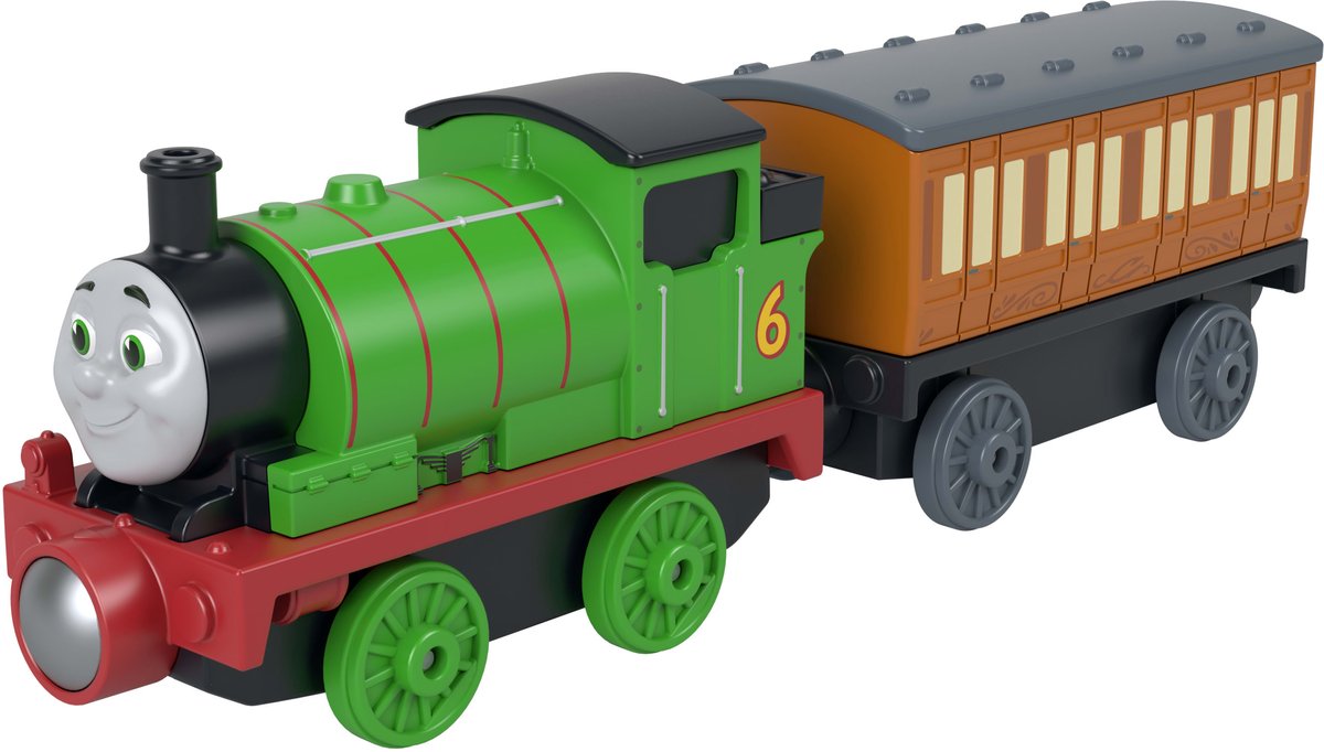 Thomas de Trein - Percy & Clarabel - Deluxe metalen set