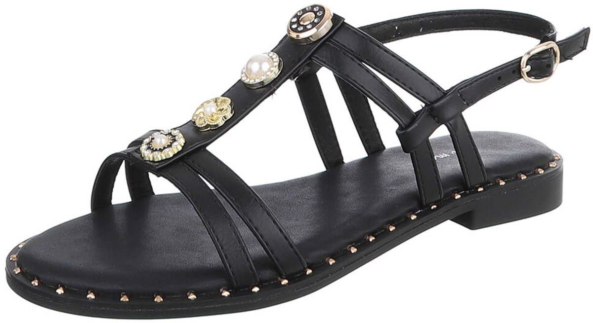 Dames sandalen - bandjes en gesp - dagelijks gebruik Mt:38