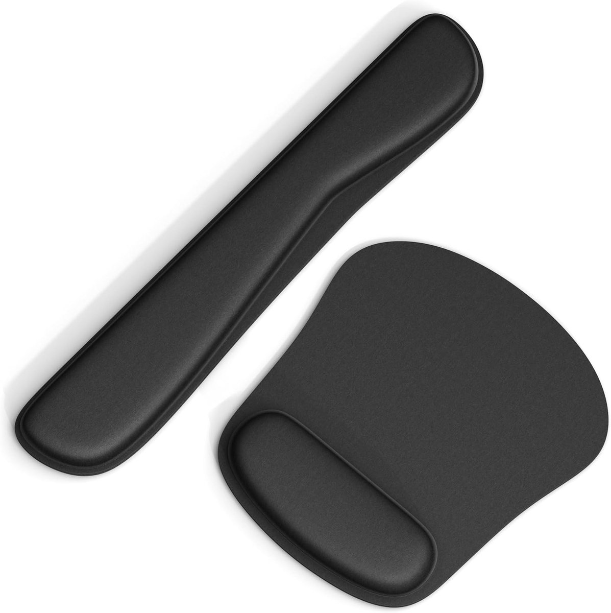 SnelShoppen - Ergonomische Gel Pad Muismat met Toetsenbord Pad en Polssteun - Non-Slip en Waterproof Geheugenfoam voor Laptop en PC - Ideaal voor Thui