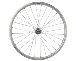 CORDO Voorwiel 20 inch - Kinderfiets - Mach1 - 28 Spaken - 100mm - Zilver - Handgebouwd