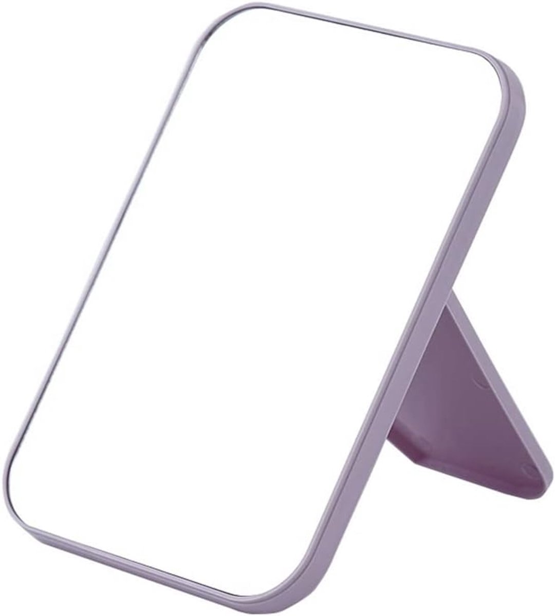 SnelShoppen - Super HD Tafelmodel Spiegel met Opvouwbare Beugel - Hand Free/Handheld Make-up Spiegel - Perfect voor Thuis, Reizen, Feestjes - Compact