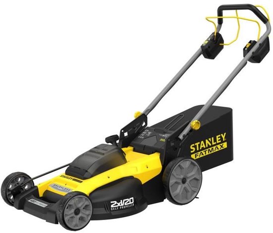 Stanley SFMCMWS251M FATMAX® V20 Accu grasmaaier 51cm met wielaandrijving 2x18V 4.0Ah van Stanley — afbeelding 3
