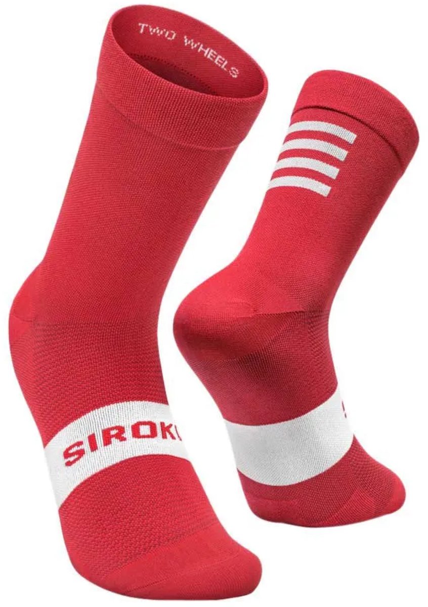 Siroko S1 Sokken Rood EU 43-46 Man