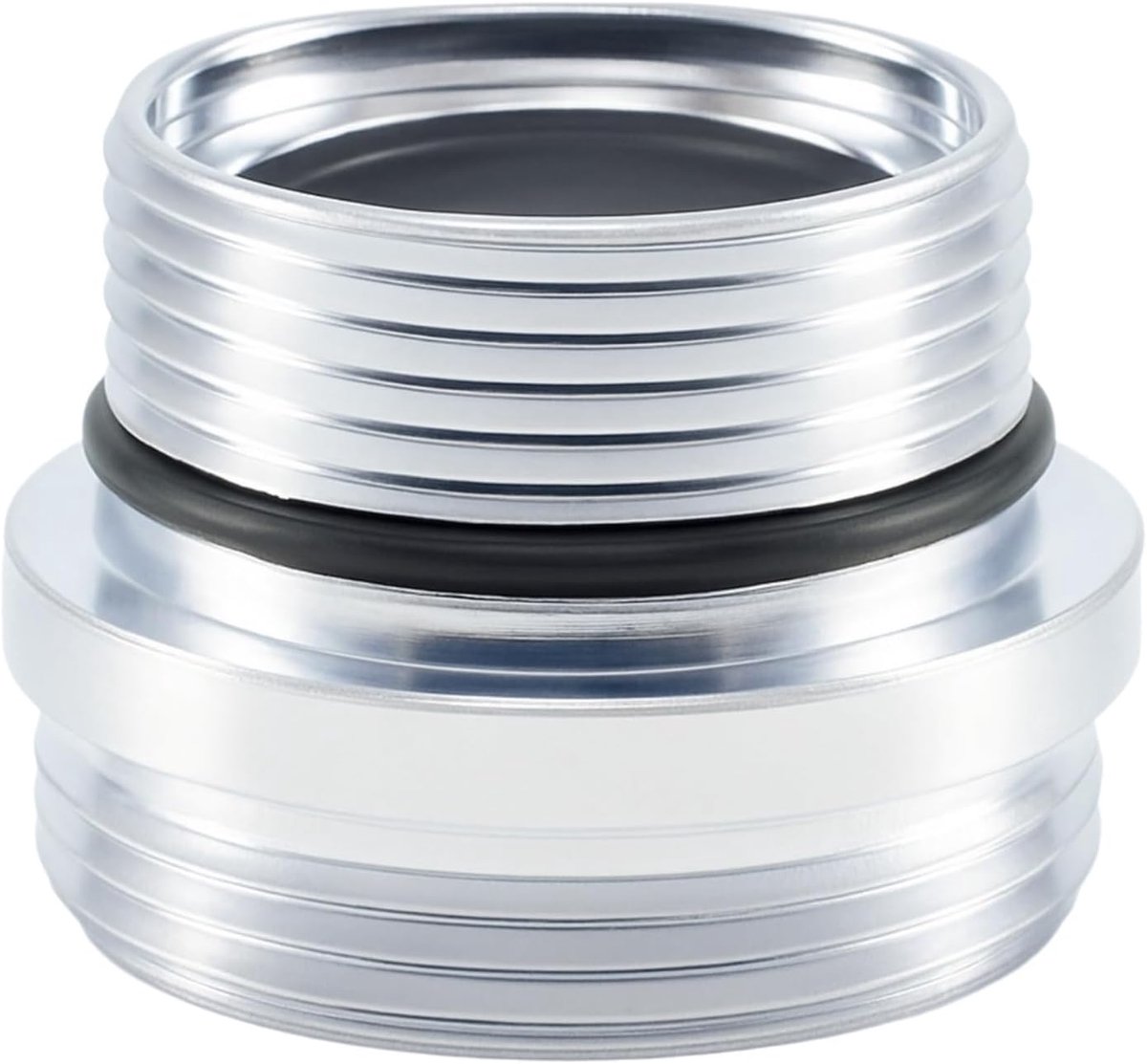 SnelShoppen - Water Tap Adapter M18.5 naar M22 Male Thread - Hoogwaardige Messing Waterkraan Aansluiting voor Keuken en Badkamer - 18.5mm tot 22mm
