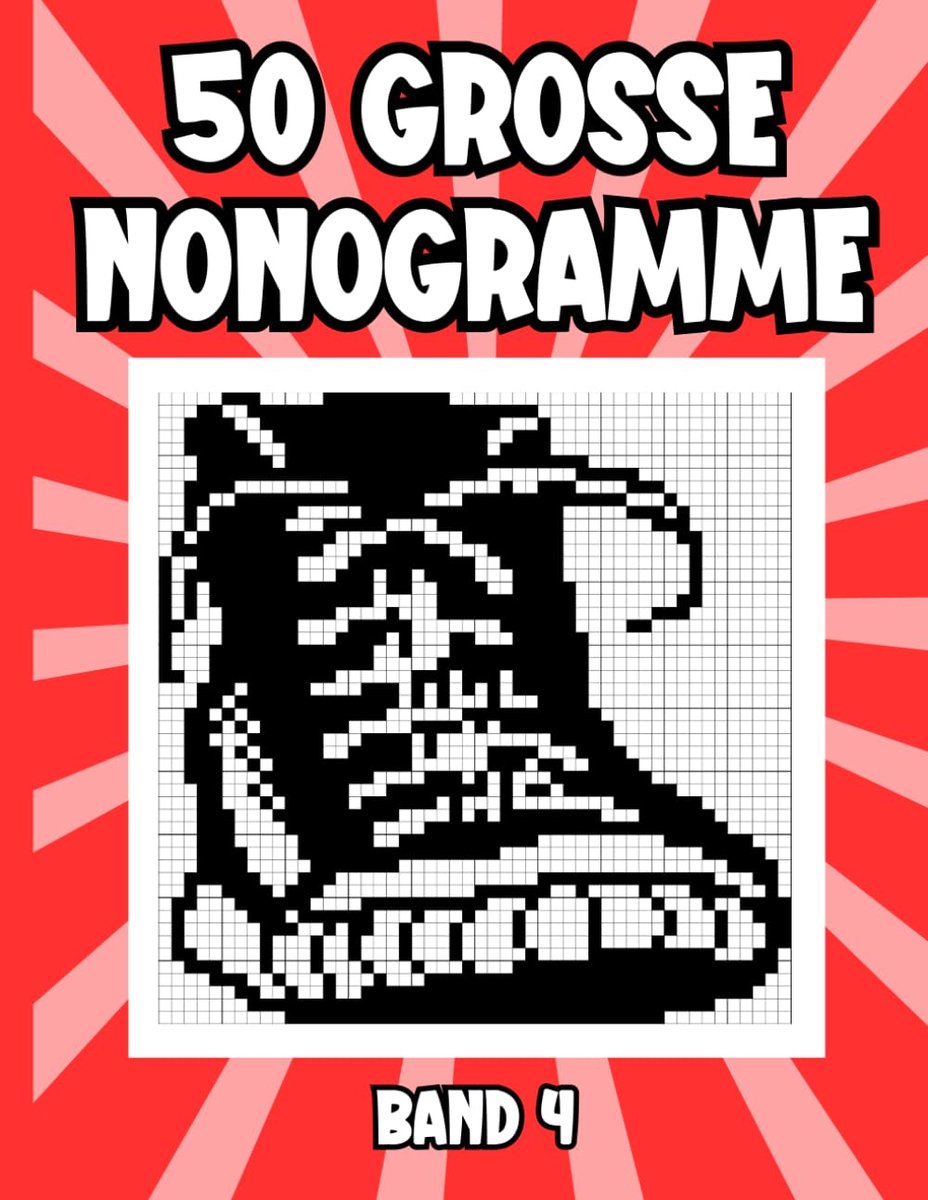 SnelShoppen - 50 Grote Nonogrammen Band 4 - Logische Japanse Raadsels voor Beginners en Professionals, Puzzels voor Ontspanning en Vermaak, Creatieve