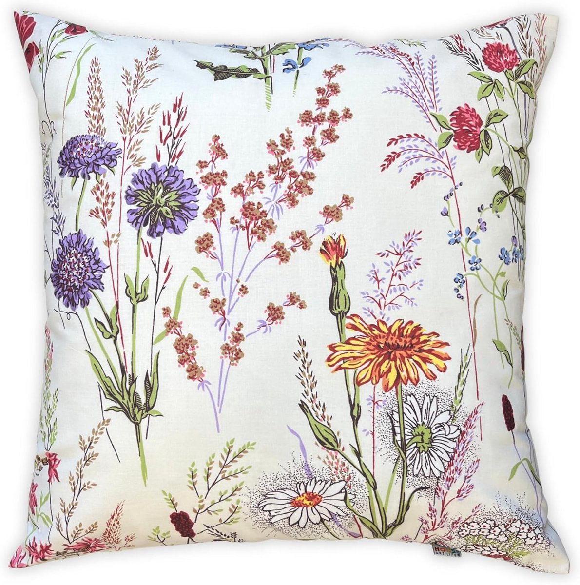 Kussenhoes 40x80cm - 100% Katoen - Met Rits - Zacht en Ademend - ShopVlot