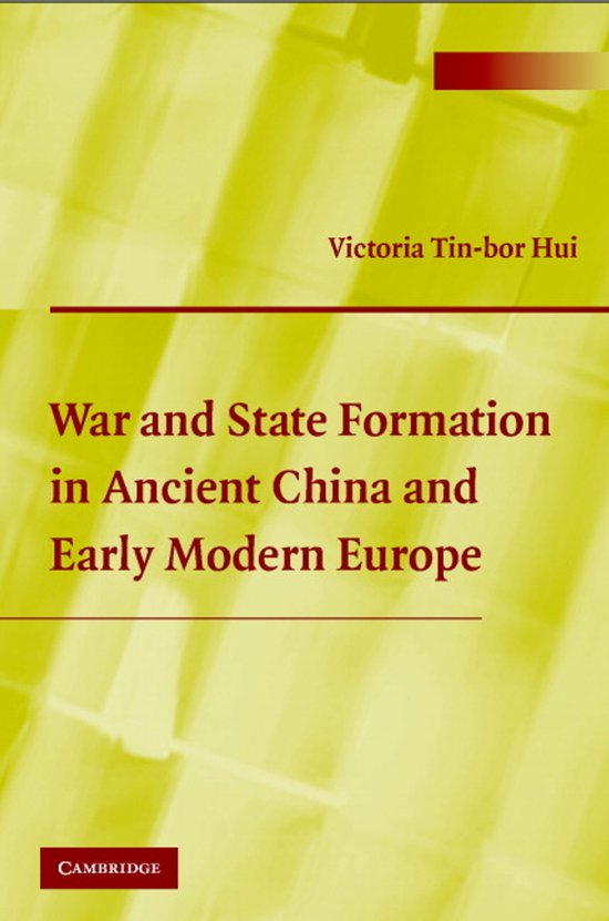 War And State Formation In Ancient China And Early Modern Eu - cover