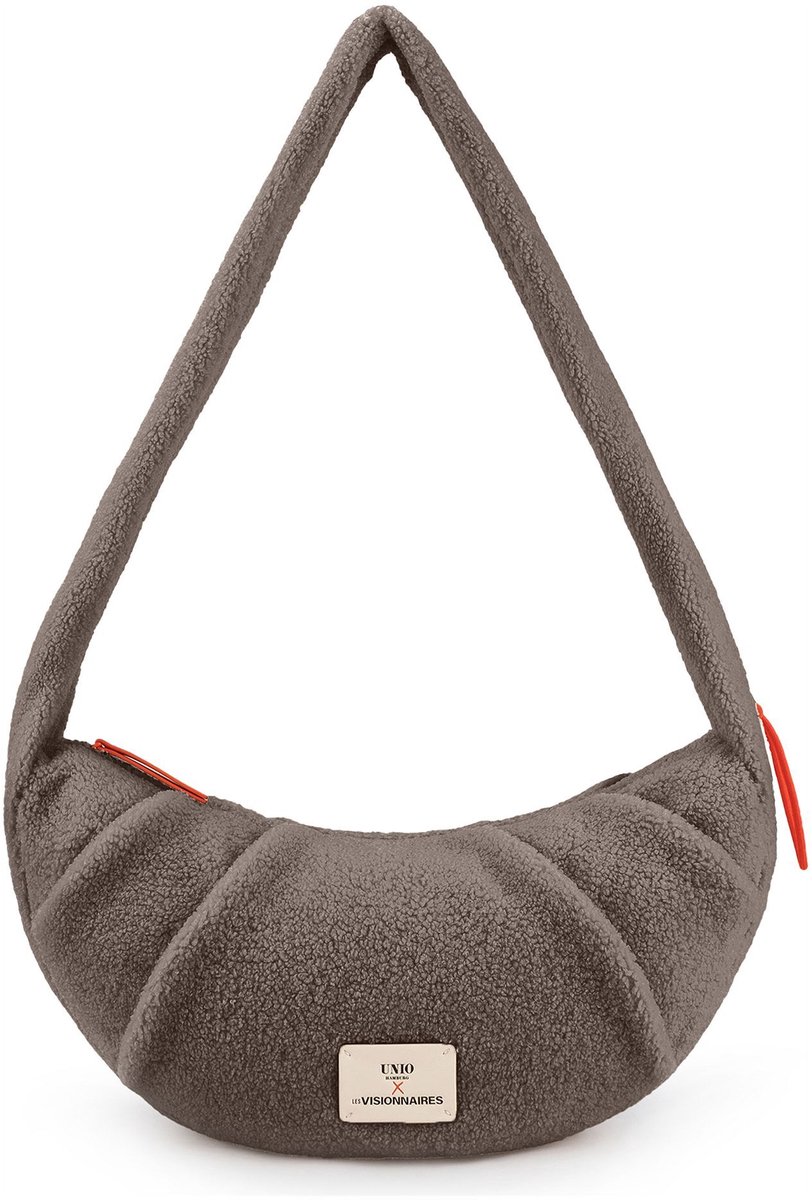 Unio Hamburg x Les Visionnaires schoudertas Teddy Unio Vancouver Taupe