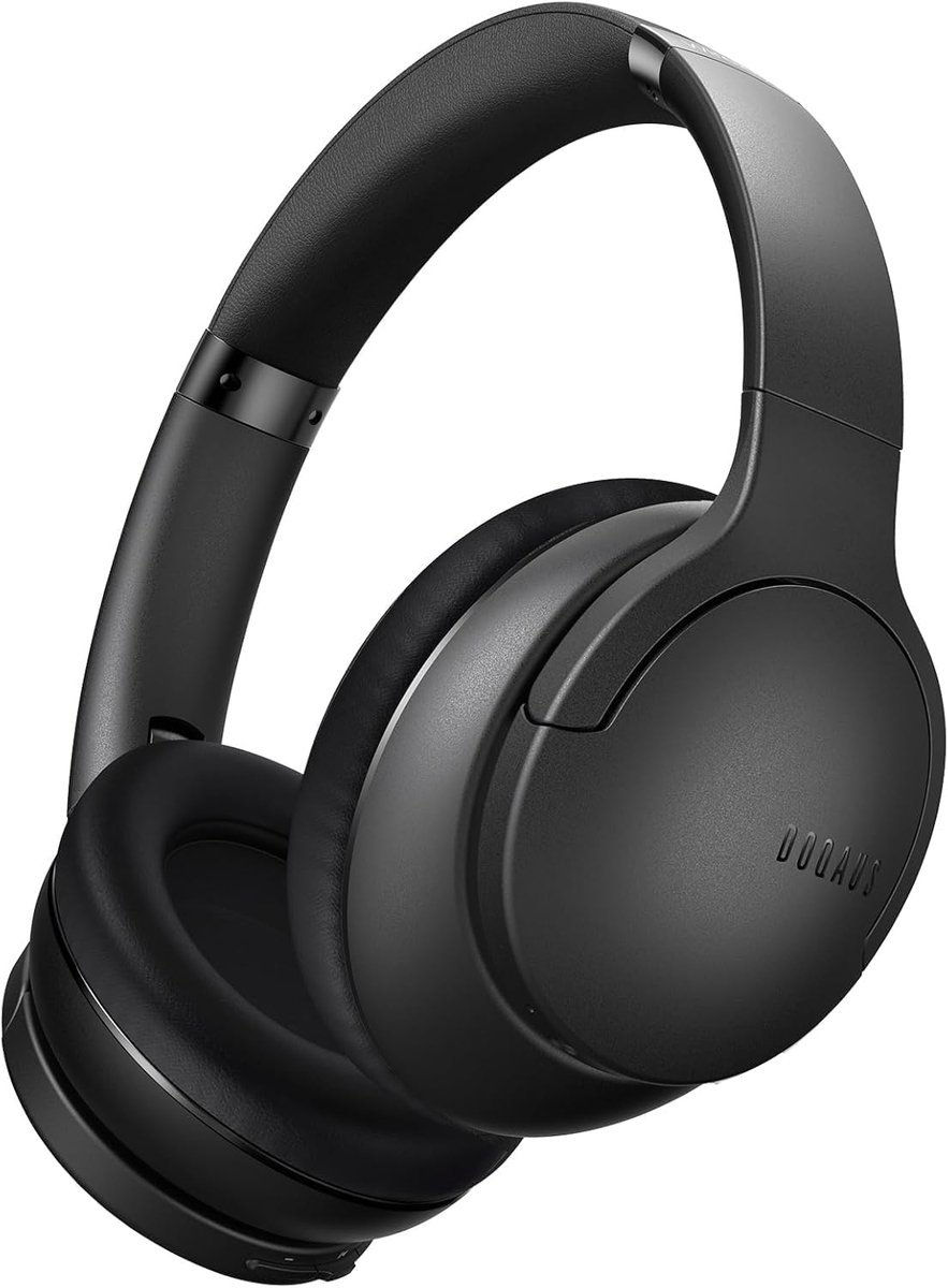 SnelShoppen - Draadloze Hoofdtelefoon Bluetooth V5.3 met 90 Uur Speeltijd, Over-ear Koptelefoon met 3 EQ-modi, Hifistereo, Opvouwbaar, Microfoon voor