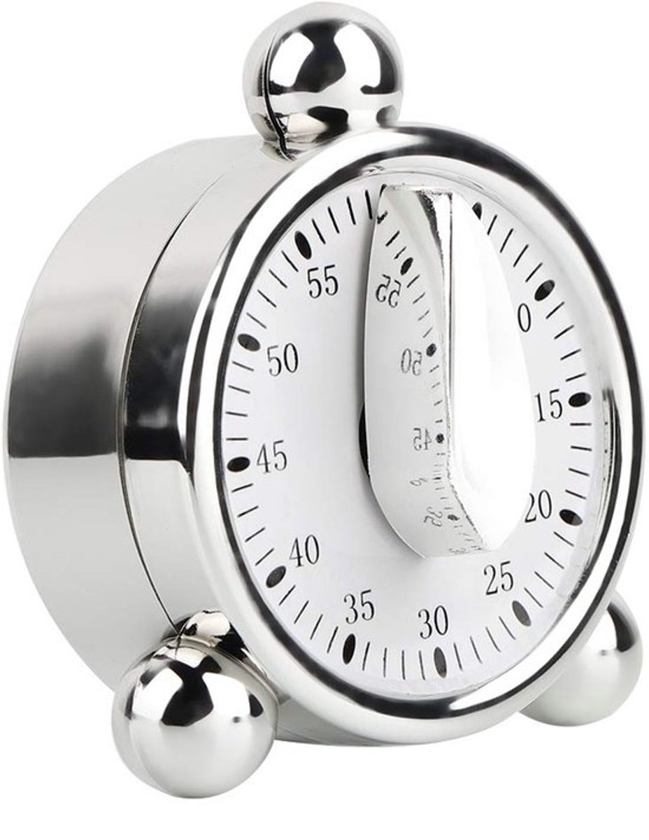 Keuken Timer, 60 Minuten, Keuken Timer Klok met Luide Alarm, Afteltimer Tijd Herinneringen Alarm Klok voor Kinderen en Volwassenen Bakken Koken Stomen Barbecue