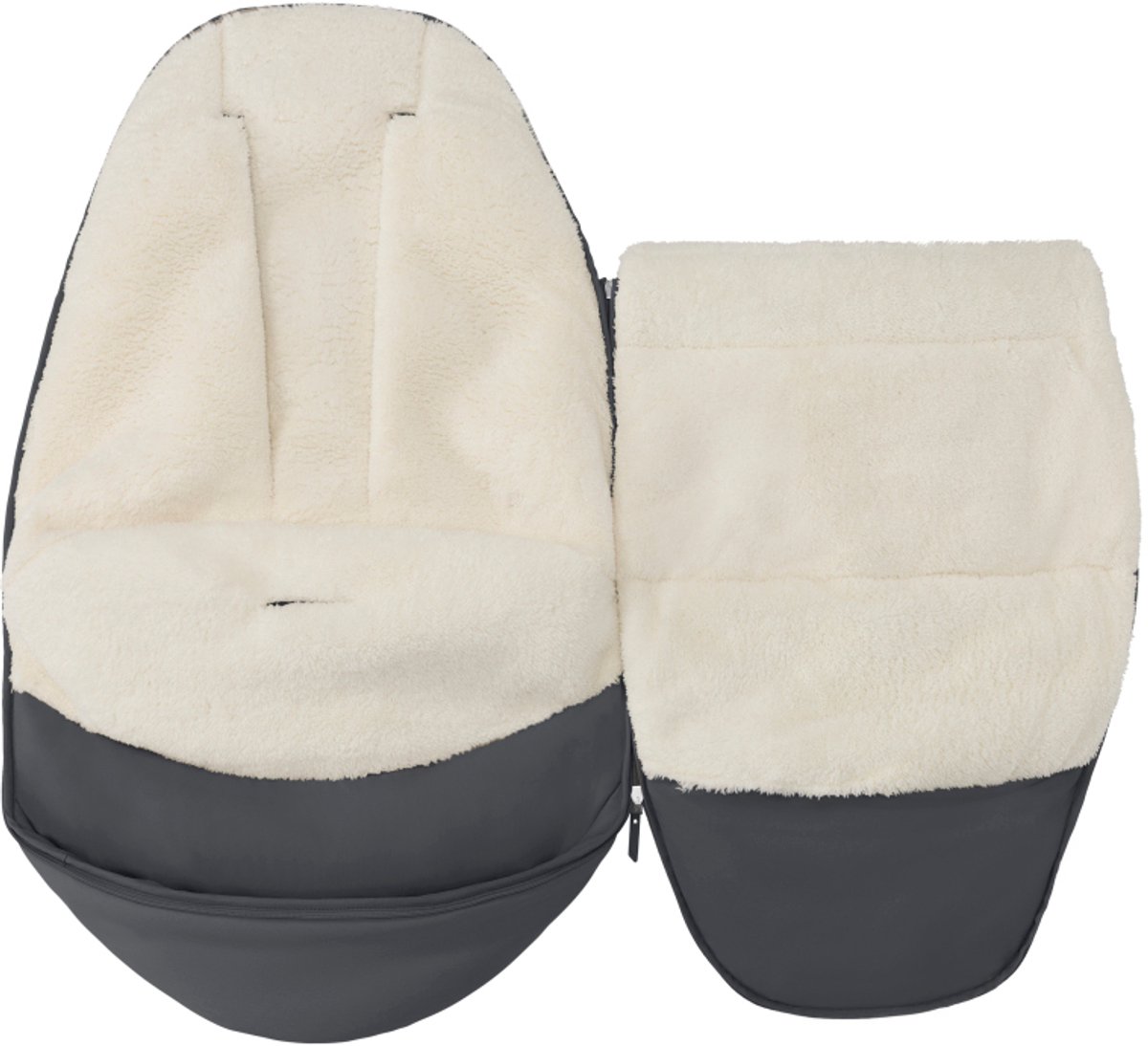 Maxi-Cosi 2 in 1 Voetenzak voor kinderwagen - Graphite – foto 5